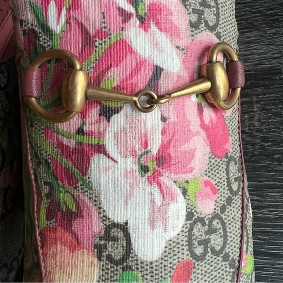 Gucci Princetown Bloom Floral Horsebit Slide Mules EU39 - Picture 5 of 12